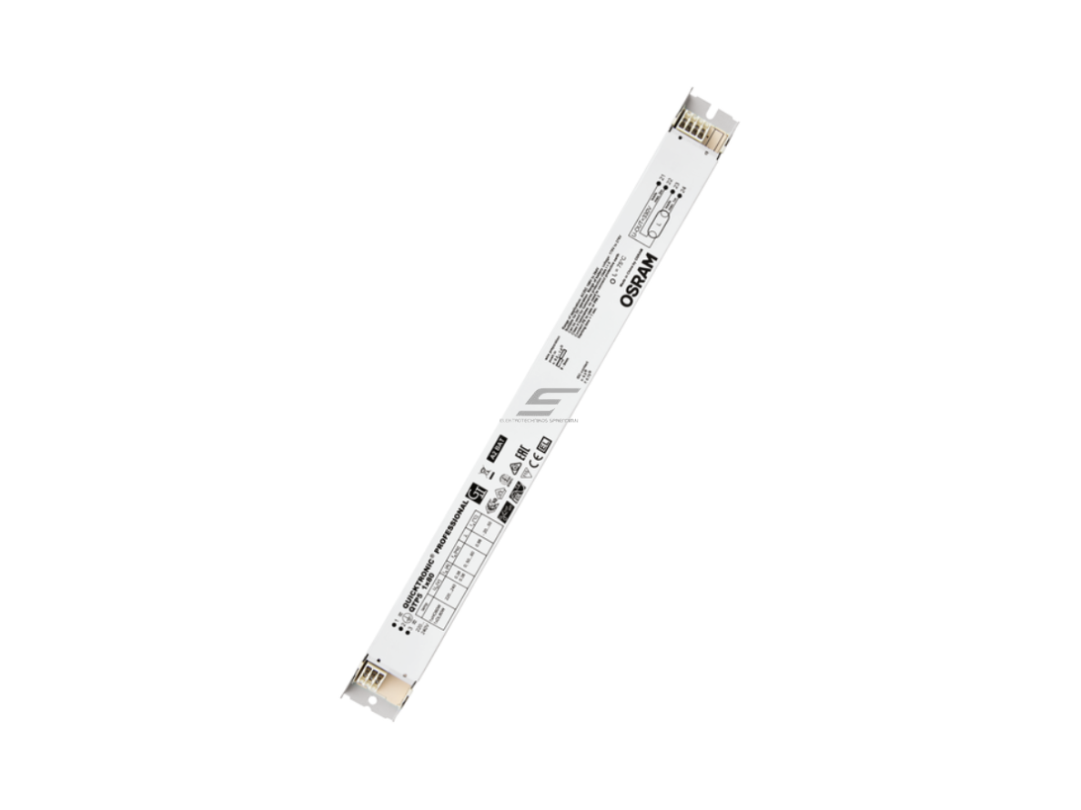 Elektroninis balastas T5 HO (16 mm) ir TC-L liuminescencinei lempai | 1×80 W | 220–240 V | OSRAM QUICKTRONIC PROFESSIONAL 5 QTP5 1x80 | 4008321329059
