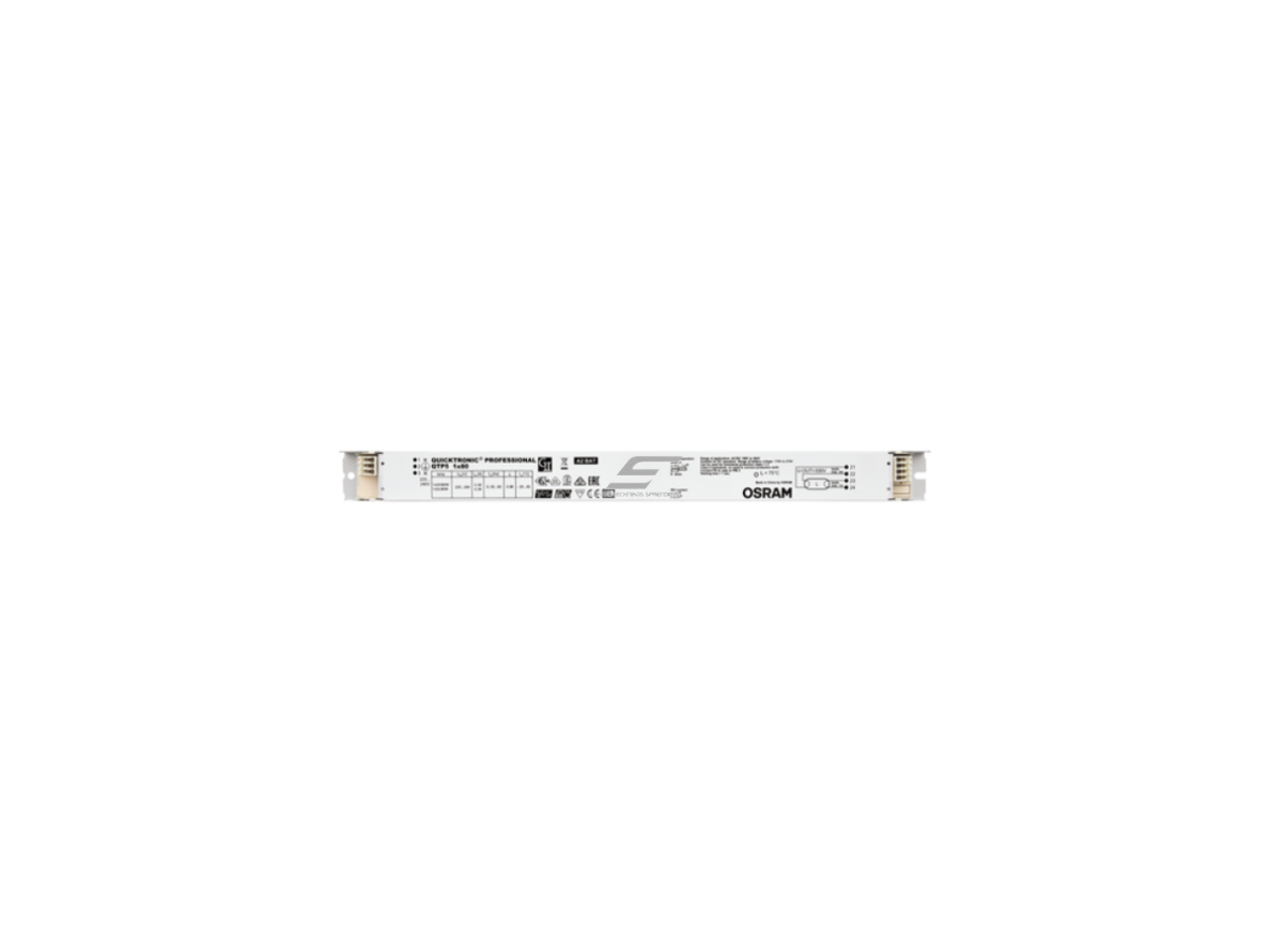 Elektroninis balastas T5 HO (16 mm) ir TC-L liuminescencinei lempai | 1×80 W | 220–240 V | OSRAM QUICKTRONIC PROFESSIONAL 5 QTP5 1x80 | 4008321329059 1