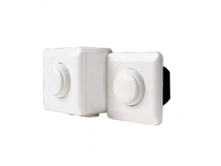 Elektroninis ventiliatoriaus greičio reguliatorius | 1,5A | 230VAC | virštinkinis/potinkinis | IP54/IP44 | Sentera Controls | SDY-1-15-DT