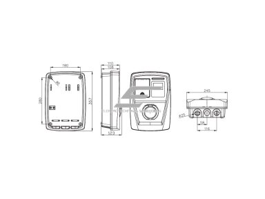 Elektromobilių įkrovimo stotelė | Type2 kištukas | 11kW | 16A | 400VAC | 3F | su 5m kabeliu | IP54 | Thunder Charger | EKEC1-C-T2-3P-16A-DLB Elektromobilių įkrovimo stotelė | Type2 kištukas | 11kW | 16A | 400VAC | 3F | su 5m kabeliu | IP54 | Thunder Charger | EKEC1-C-T2-3P-16A-DLB