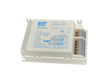 Elektroninis balastas kompaktinėms liuminescensinėms lempoms | 2x18-26W | 220-240V | BE-226-TC ELT Elektroninis balastas kompaktinėms liuminescensinėms lempoms | 2x18-26W | 220-240V | BE-226-TC ELT