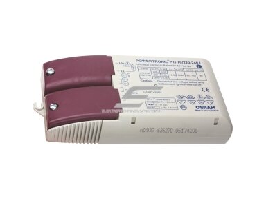Elektroninis balastas | metalo halogeno lempoms | PTi 70/220–240 I | POWERTRONIC | OSRAM Elektroninis balastas | metalo halogeno lempoms | PTi 70/220–240 I | POWERTRONIC | OSRAM
