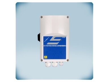 Elektroninis ventiliatoriaus greičio reguliatorius | Modbus RTU | 0-10VDC | 6A | 230VAC | virštinkinis | IP54 | Sentera Controls | EVS-1-60-DM