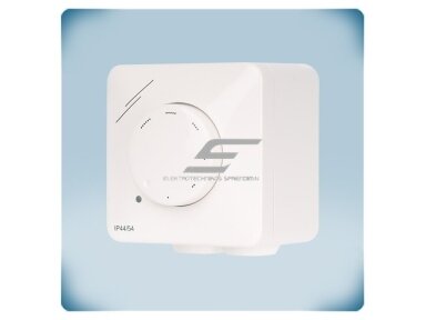 Elektroninis ventiliatoriaus greičio reguliatorius nuo maks. iki min. | LED | 0,5A | 230VAC | virštinkinis/potinkinis | IP54/IP44 | Sentera Controls | LTX-0-05-AT