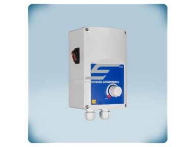 Elektroninis ventiliatoriaus greičio reguliatorius su ON/OFF jungikliu | 5A | 110-240VAC | virštinkinis | IP54 | Sentera Controls | ITR-9-50-DT