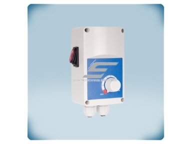 Elektroninis ventiliatoriaus greičio reguliatorius su TK | 1,5A | 110-240VAC | virštinkinis | IP54 | Sentera Controls | ITRS9-15-DT