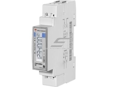Modulinis | skaitmeninis elektros energijos skaitiklis | 1F | 5(45)A | 230V | 1(2)tarifų | RS485 | Modbus | skaičiai rodomi vertikaliai eilutėje | IP51 | DIN | Carlo Gavazzi | EM111DINA