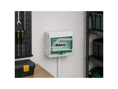 Elektros paskirstymo | modulinis skydelis | dėžė | skydas | 8 modulių | 200x195x112mm | skaidrios durelės | hermetinis | virštinkinis | plastikinis | IP65 | Schneider Electric | Kaedra | 13978 Elektros paskirstymo | modulinis skydelis | dėžė | skydas | 8 modulių | 200x195x112mm | skaidrios durelės | hermetinis | virštinkinis | plastikinis | IP65 | Schneider Electric | Kaedra | 13978