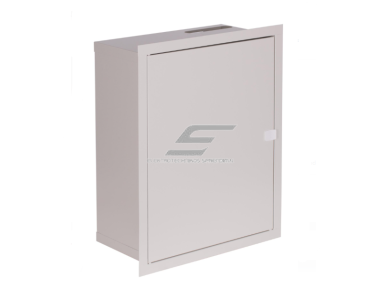 Elektros paskirstymo skydelis | dėžė | 24 modulių | 450x550x210mm | 3F elektros skaitikliams | potinkinis | plieninis | IP31