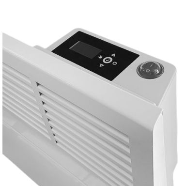 Gudrs elektriskais pie sienas stiprināms radiators ar digitālo termostatu | 1kW | 230V | IP24 | WiFi | Tuya | ECOEURO+