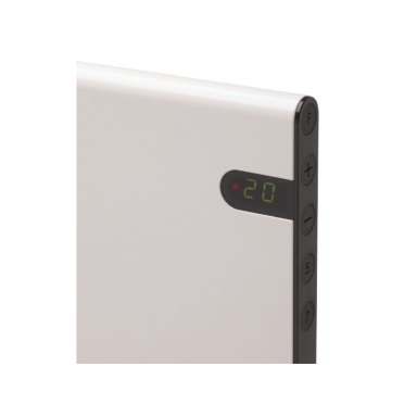 Electric radiator with thermostat | 600W | 230V | 370x589x90mm | IP20 | white | ADAX | Glamox Heating H30 H06 KDT White