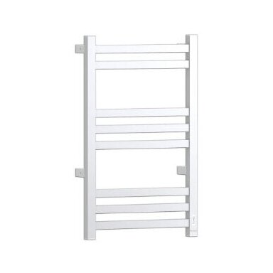 Electric Towel Warmer | Towel Radiator | with Timer | 0.1kW | 230V | IPX5 | 500x600x90mm | White | Radyal Lily 600C Electric Towel Warmer | Towel Radiator | with Timer | 0.1kW | 230V | IPX5 | 500x600x90mm | White | Radyal Lily 600C
