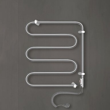 Electric Towel Warmer | Towel Rail | 75W | 230V | IP44 | 560x520x60mm | stainless steel Electric Towel Warmer | Towel Rail | 75W | 230V | IP44 | 560x520x60mm | stainless steel