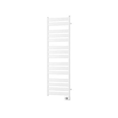 Electric towel warmer | heated towel rail | with timer | programmable | 750W | 230V | IP44 | 600x1600mm | white | ADAX Wave 60-160-750 WHITE Electric towel warmer | heated towel rail | with timer | programmable | 750W | 230V | IP44 | 600x1600mm | white | ADAX Wave 60-160-750 WHITE