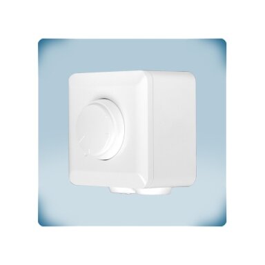 Electronic fan speed controller from max. to min. | 3A | 230VAC | surface-mounted/flush-mounted | IP54/IP44 | Sentera Controls | SDX-1-30-DT