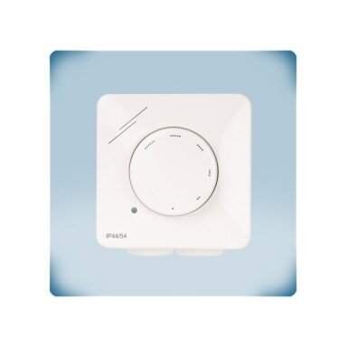Electronic fan speed controller from max. to min. | LED | 1.5A | 230VAC | surface-mounted/flush-mounted | IP54/IP44 | Sentera Controls | LTX-0-15-AT