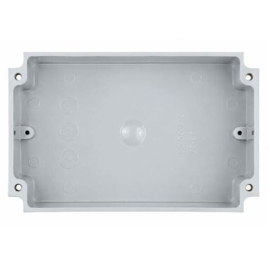 Elektroinstalācijas sadales kārba ar montāžas plāksni | plastmasas | hermētiska | 150x100x70mm | virsapmetuma | pelēka | IP67 Elektroinstalācijas sadales kārba ar montāžas plāksni | plastmasas | hermētiska | 150x100x70mm | virsapmetuma | pelēka | IP67
