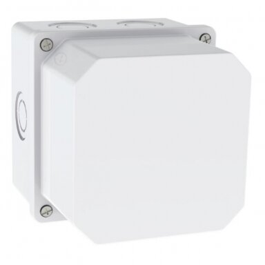 Elektripaigaldise termoplastikust korpus | hermetiseeritud | 113x113x120mm | pinnapealne | halogeeni vaba | valge | IP67 | TEM Elektripaigaldise termoplastikust korpus | hermetiseeritud | 113x113x120mm | pinnapealne | halogeeni vaba | valge | IP67 | TEM