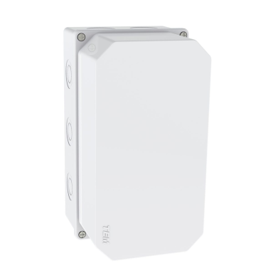 Elektripaigalduse jaotuskast | termoplastne | hermetiseeritud | 113x210x120mm | pinnapealne | halogeenivaba | valge | IP67 | TEM Elektripaigalduse jaotuskast | termoplastne | hermetiseeritud | 113x210x120mm | pinnapealne | halogeenivaba | valge | IP67 | TEM
