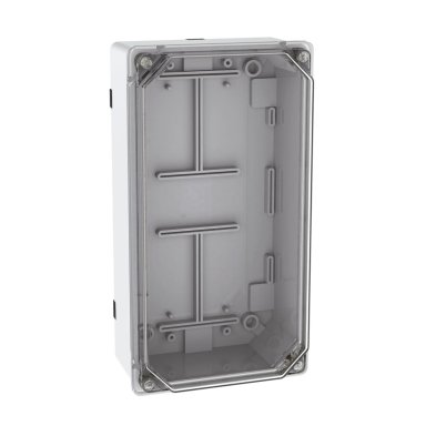 Elektripaigalduse termoplastne jaotuskast | hermetiseeritud | 130x245x85mm | pinna paigaldus | halogeenivaba | läbipaistev kate | IP67 | TEM Elektripaigalduse termoplastne jaotuskast | hermetiseeritud | 130x245x85mm | pinna paigaldus | halogeenivaba | läbipaistev kate | IP67 | TEM