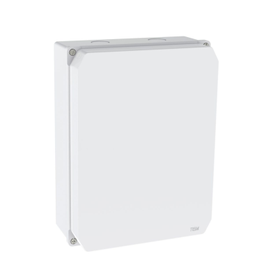 Elektripaigalduse jaotuskast | termoplastne | hermetiseeritud | 210x280x100mm | pinnapealne | halogeenivaba | valge | IP67 | TEM Elektripaigalduse jaotuskast | termoplastne | hermetiseeritud | 210x280x100mm | pinnapealne | halogeenivaba | valge | IP67 | TEM