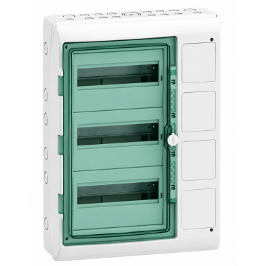 Elektro sadales | modulārais skapis | kārba | sadalne | 36 moduļi | 448x610x160mm | caurspīdīgas durvis | ar 4 vietām rozetēm | hermētisks | virsapmetuma | plastmasas | IP65 | Schneider Electric | Kaedra | 13992 Elektro sadales | modulārais skapis | kārba | sadalne | 36 moduļi | 448x610x160mm | caurspīdīgas durvis | ar 4 vietām rozetēm | hermētisks | virsapmetuma | plastmasas | IP65 | Schneider Electric | Kaedra | 13992
