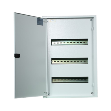Elektrijaotus | moodulkilp | karp | elektrikapp | 54 moodulit | 450x600x110mm | pinnapealne | terasest | IP43