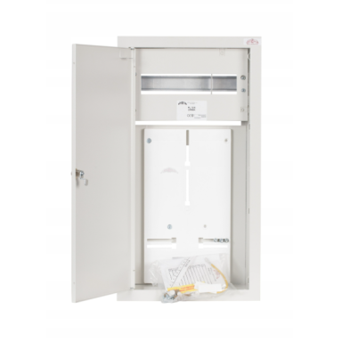 Elektro sadales skapis | Korpuss | 12 moduļi | Ar slēdzeni | 320x210x590 mm | 1 fāzes un 3 fāžu elektro skaitītājiem | Iebūvējams | Tērauda | IP31 Elektro sadales skapis | Korpuss | 12 moduļi | Ar slēdzeni | 320x210x590 mm | 1 fāzes un 3 fāžu elektro skaitītājiem | Iebūvējams | Tērauda | IP31