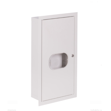 Elektro sadales skapis | kaste | 12 moduļi | ar slēdzeni un stiklu | 270x540x120mm | 1 fāzes un 3 fāžu elektro skaitītājiem | iebūvējams | tērauda | IP31 Elektro sadales skapis | kaste | 12 moduļi | ar slēdzeni un stiklu | 270x540x120mm | 1 fāzes un 3 fāžu elektro skaitītājiem | iebūvējams | tērauda | IP31