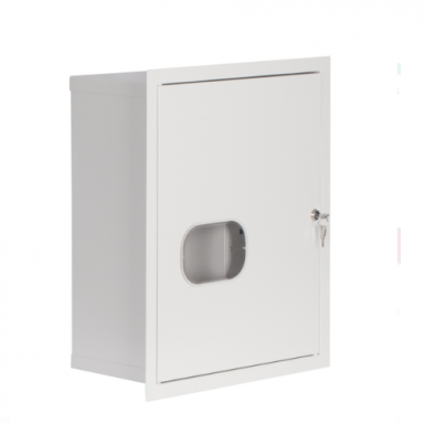 Elektro sadales skapis | Korpuss | 24 moduļi | Ar slēdzeni un stiklu | 450x550x210 mm | 3 fāžu elektro skaitītājiem | Iebūvējams | Tērauda | IP31 Elektro sadales skapis | Korpuss | 24 moduļi | Ar slēdzeni un stiklu | 450x550x210 mm | 3 fāžu elektro skaitītājiem | Iebūvējams | Tērauda | IP31