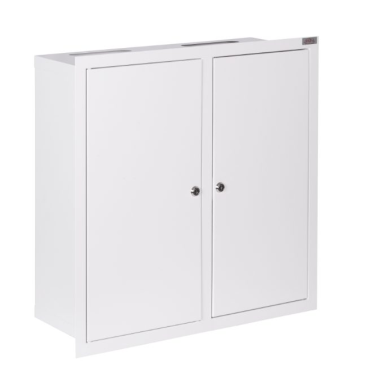 Elektro sadales skapis | kārba | 48 moduļi | dubultās durvis ar slēdzeni | 590x595x210mm | 3 fāžu elektro skaitītājiem | iebūvējams | tērauda | IP31 Elektro sadales skapis | kārba | 48 moduļi | dubultās durvis ar slēdzeni | 590x595x210mm | 3 fāžu elektro skaitītājiem | iebūvējams | tērauda | IP31