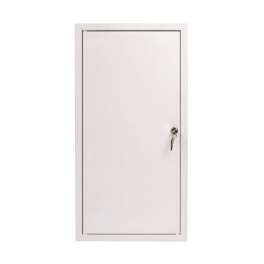 Trīsfāžu | Ievada elektro sadales skapis | Korpuss | Panelis | Ar sadali | 12 moduļi | Ar slēdzeni | 580x310x220 mm | 1x3 fāžu skaitītājam | Ar plombēšanas iespēju | Virsapmetuma | Tērauda | IP31