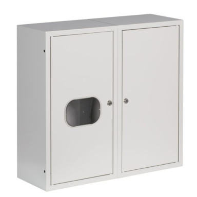 Trīsfāžu | ievada elektro sadales skapis | kaste | panelis | ar sadales daļu | 48 moduļi | dubultās durvis ar slēdzeni un stiklu | 580x620x220 mm | 1x 3 fāžu skaitītājam | ar plombēšanas iespēju | virsapmetuma | tērauda | IP31