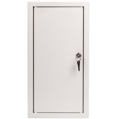 Vienfāzes | ievada elektro sadales skapis | kaste | sadales skapis | ar sadales daļu | 6 moduļi | ar slēdzeni | 430x220x220 mm | 1x vienfāzes skaitītājam | ar plombēšanas iespēju | virsapmetuma | tērauda | IP31