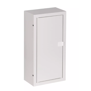 Vienfāzes | ievada elektro sadales skapis | kaste | vairogs | ar sadales daļu | 6 moduļi | 430x220x130 mm | 1x vienfāzes skaitītājam | ar plombēšanas iespēju | virsapmetuma | tērauda | IP31