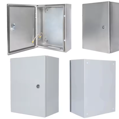 Āra elektrotīkla sadales kārba | SS304 nerūsējošais tērauds | ūdens un putekļu izturīga | 200x200x150mm | IP66 | UL/CE/RoHS 2 Āra elektrotīkla sadales kārba | SS304 nerūsējošais tērauds | ūdens un putekļu izturīga | 200x200x150mm | IP66 | UL/CE/RoHS 2