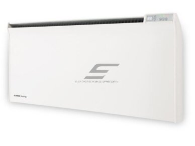 Elektrinis radiatorius be termostato | 600W | 230V | 350x1065x84mm | IP24 | baltas | ADAX | Glamox Heating TPVD 60 06