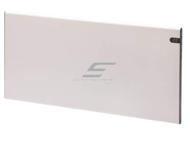 Elektrinis radiatorius su termostatu | 1200W | 230V | 370x934x90mm | IP20 | baltas | ADAX | Glamox Heating H30 H12 KDT White