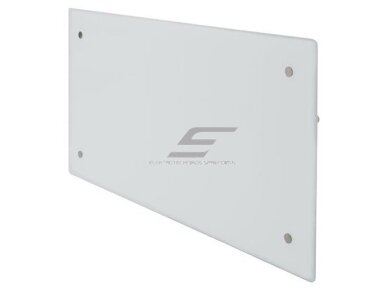 Stiklinis elektrinis radiatorius be termostato | 1000W | 230V | 340x850x87mm | IP24 | baltas | ADAX | Glamox Heating H60 H10 White Stiklinis elektrinis radiatorius be termostato | 1000W | 230V | 340x850x87mm | IP24 | baltas | ADAX | Glamox Heating H60 H10 White