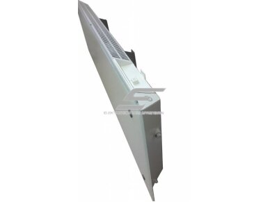 Stiklinis elektrinis radiatorius be termostato | 1000W | 230V | 340x850x87mm | IP24 | baltas | ADAX | Glamox Heating H60 H10 White 1