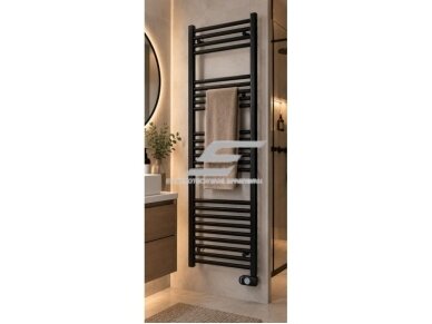 Elektrinis rankšluosčių džiovintuvas | gyvatukas | su laikmačiu | programuojamas | 600W | 230V | IP44 | 500x1500mm | juodas | ADAX Comfort 50-150-600 BLACK 4 Elektrinis rankšluosčių džiovintuvas | gyvatukas | su laikmačiu | programuojamas | 600W | 230V | IP44 | 500x1500mm | juodas | ADAX Comfort 50-150-600 BLACK 4