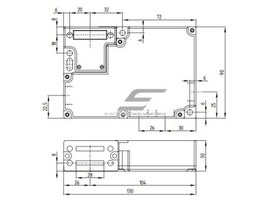 Pramoninė elektromagnetinė durų spyna | apsaugos sistema | 24VDC | 2,5A | M16x4 | 130x90x30mm | IP67 | SCHMERSAL | AZM 161SK-12/12RKA-024 1 Pramoninė elektromagnetinė durų spyna | apsaugos sistema | 24VDC | 2,5A | M16x4 | 130x90x30mm | IP67 | SCHMERSAL | AZM 161SK-12/12RKA-024 1