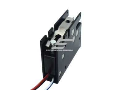 Elektroninė solenoidinė spyna | 12V DC | mini | su signaliniu grįžtamuoju ryšiu | spintoms, spintelėms, automatiniams užraktams 2