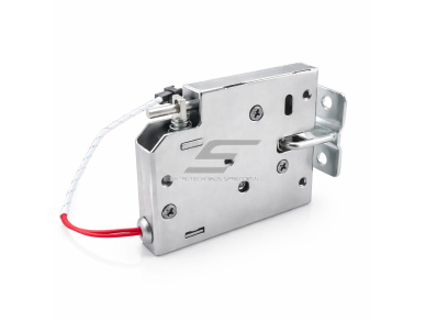 Elektromagnetinė spyna | paštomatams ir savitarnos spintelėms | ANSI Grade 1 | 8 mm cilindras | cinko lydinys | chromuota | sidabrinė
