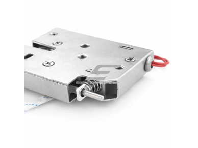 Elektromagnetinė spyna | paštomatams ir savitarnos spintelėms | ANSI Grade 1 | 8 mm cilindras | cinko lydinys | chromuota | sidabrinė 1