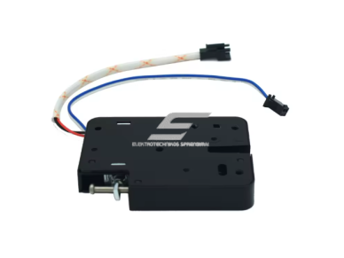 Elektroninė elektromagnetinė spyna | solenoidinis užraktas | 24V DC | 24 W | nerūdijantis plienas | išmanus valdymas | juoda 2