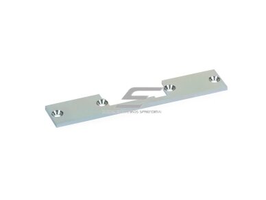 Elektromagnetinės durų spynos juosta | geležtė | 130x25x3mm | HARTTE | OK-S1SG Elektromagnetinės durų spynos juosta | geležtė | 130x25x3mm | HARTTE | OK-S1SG