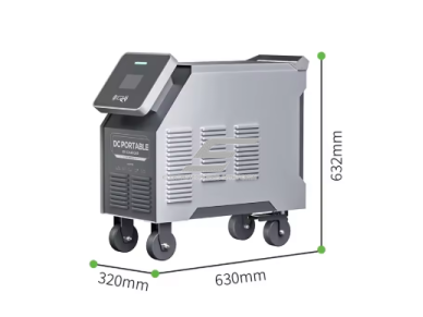 Elektromobilių greito įkrovimo stotelė | CCS2 / CCS1 / GB/T | nešiojama | 20kW | 150-750 V | GOOTU GTC-OFDDC200K 1