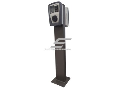 Elektromobilių įkrovimo stotelės stovas 2 vietų | 1400x200mm Elektromobilių įkrovimo stotelės stovas 2 vietų | 1400x200mm