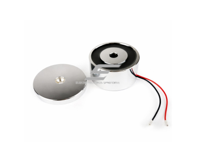 Elektromagnetinė durų spyna | 12V DC | 50 kg laikymo jėga | cilindrinė | keyless | prieigos kontrolės sistemoms